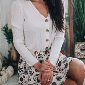 H&M Paisley skirt BEAUTIFUL!